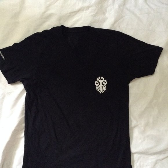Chrome Hearts Script Dagger Logo Tee - Picture 5 of 10